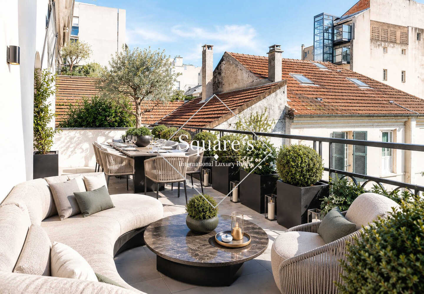 Paris 16e - 135m² - 6p. - 4ch.