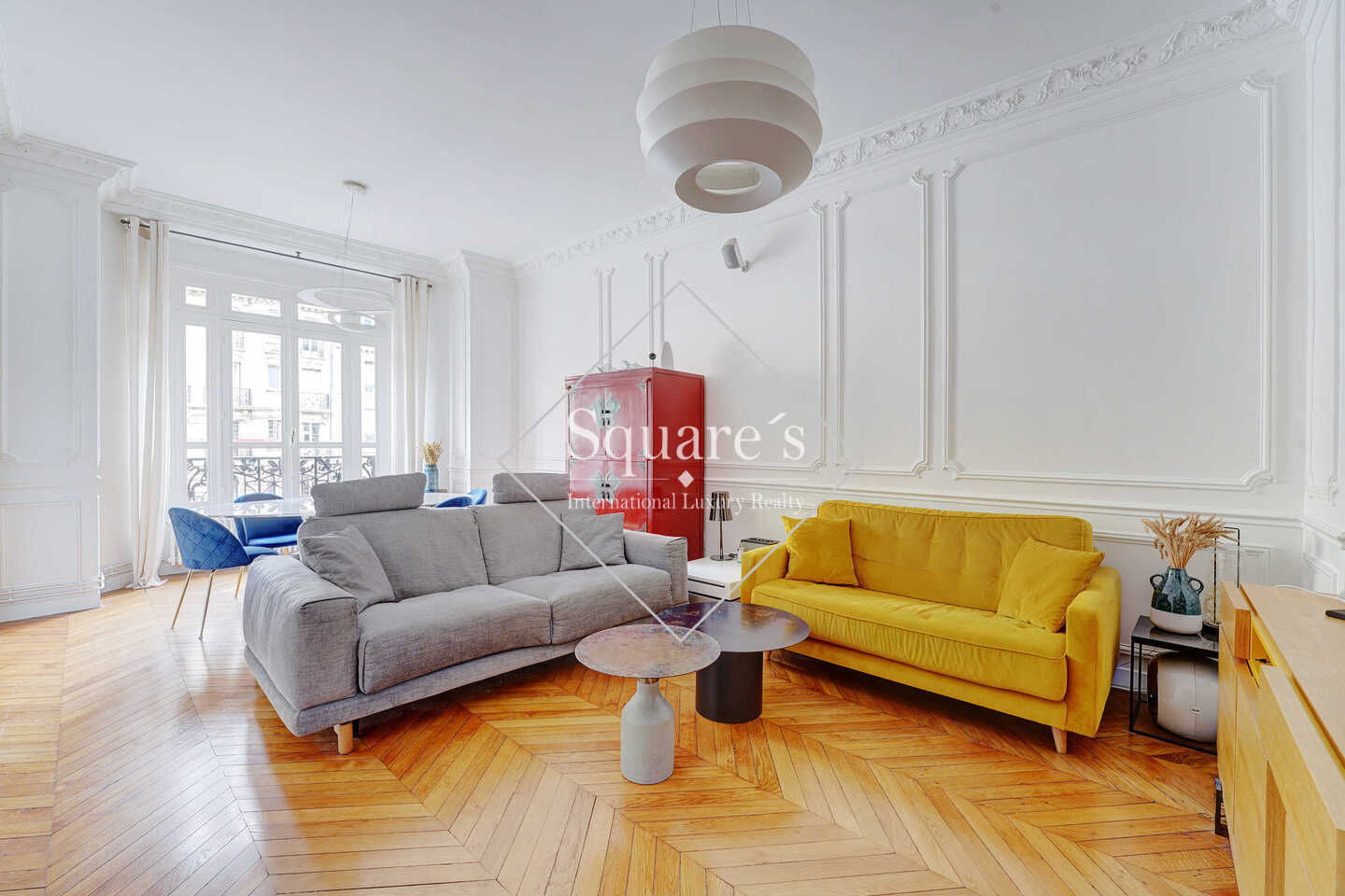Paris 16e - 115m² - 5p. - 3ch.