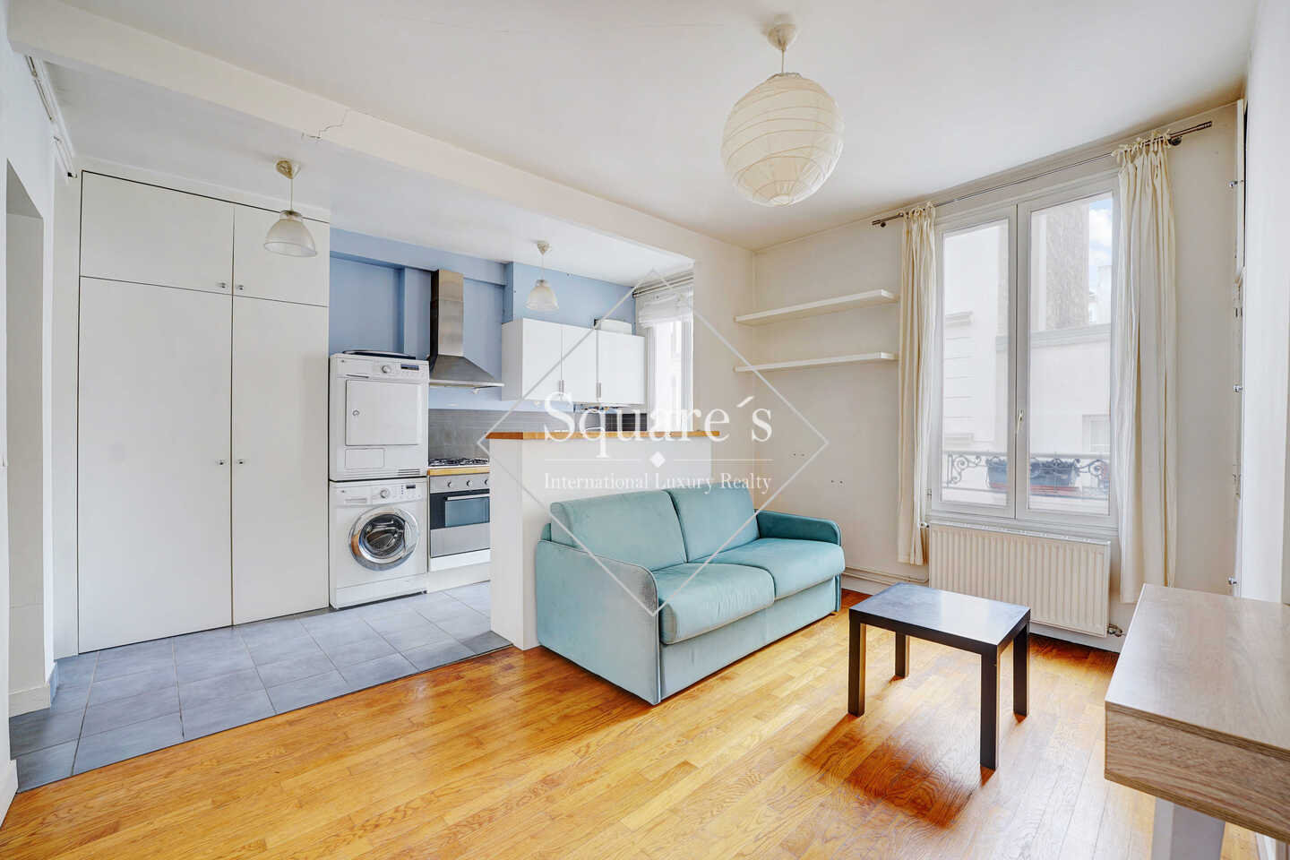 Paris 17e - 36m² - 2p. - 1ch.