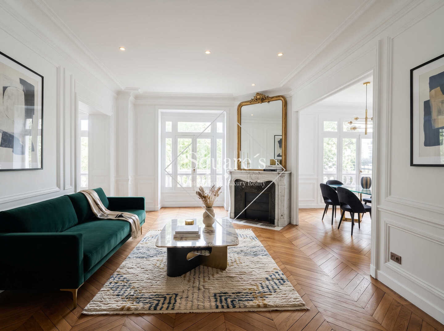 Paris 15e - 168m² - 6p. - 4ch.