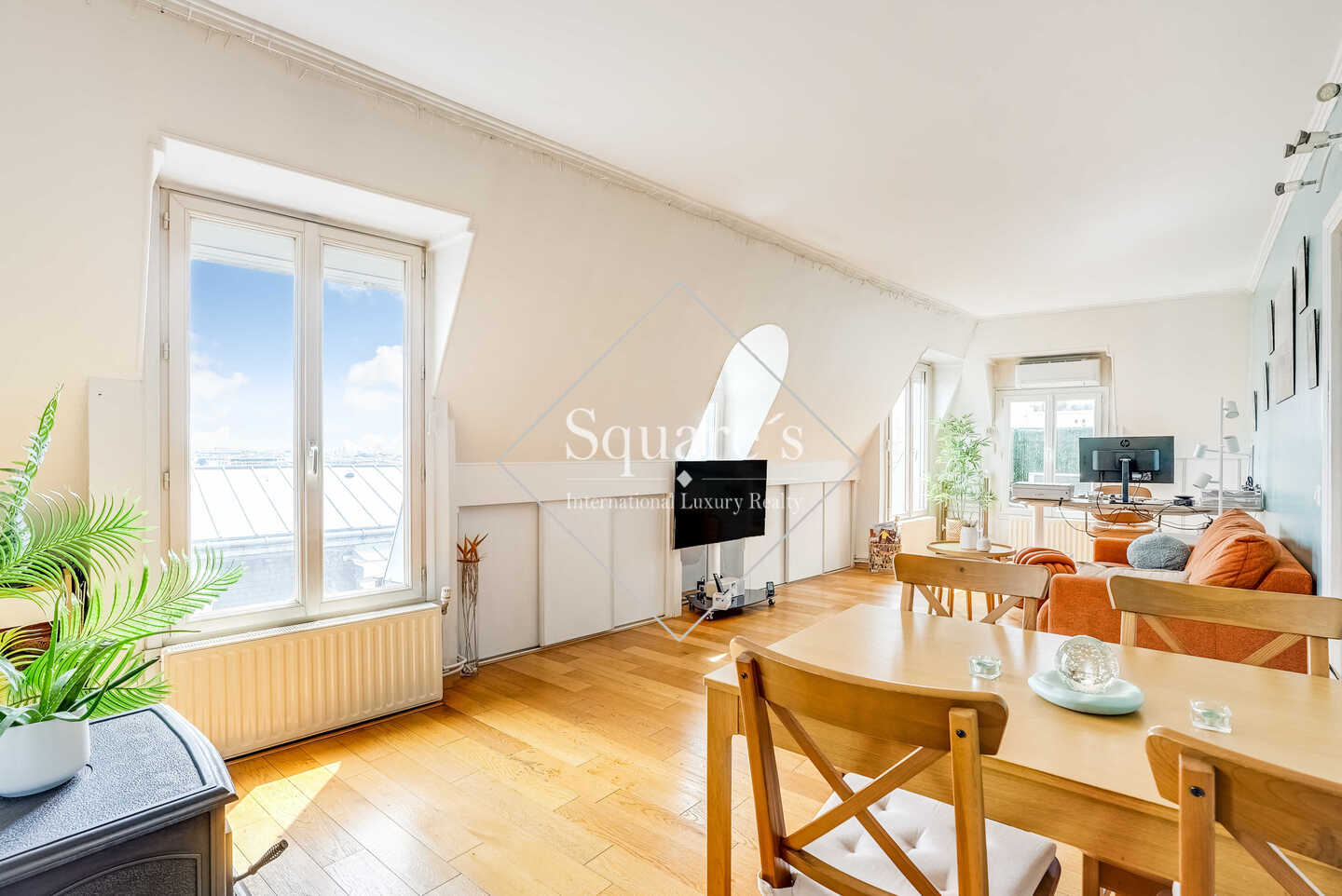 Paris 2e - 58m² - 3p. - 1ch.